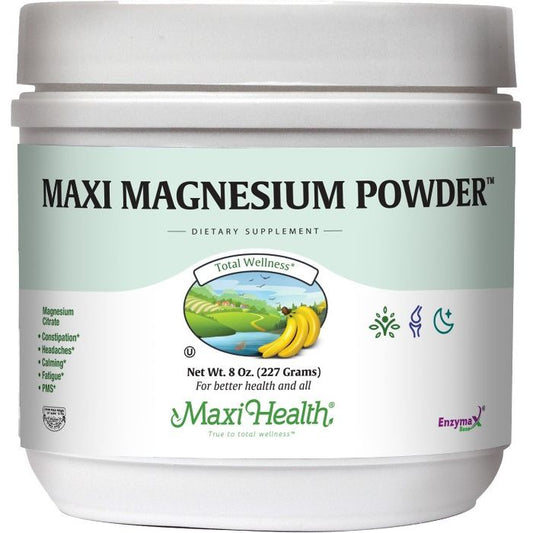 Maxi Health Magnesium Powder - Thekoshervitamin