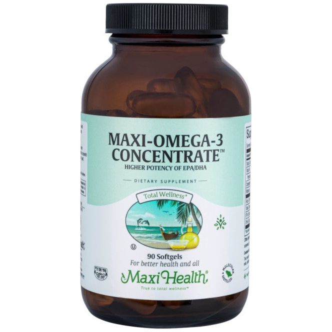 Maxi Health Omega 3 Concentrate - Thekoshervitamin